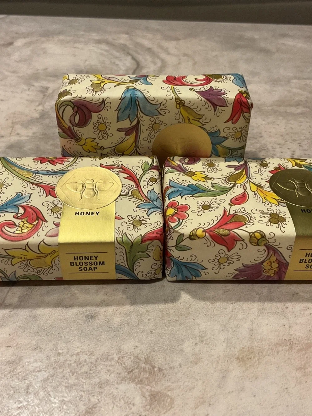 3 Honey House Naturals Honey Blossom Soap Honey 3.5 oz each New